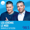 balado 98.5 FM Montréal Les Jérémie le midi